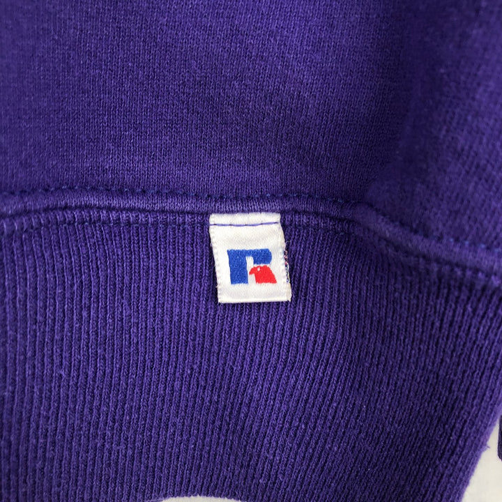 90'S Russell plain blank sweatshirt, sweatshirt, made in USA, men's XXL, vintage cotton purple type Vintage Second Hand
