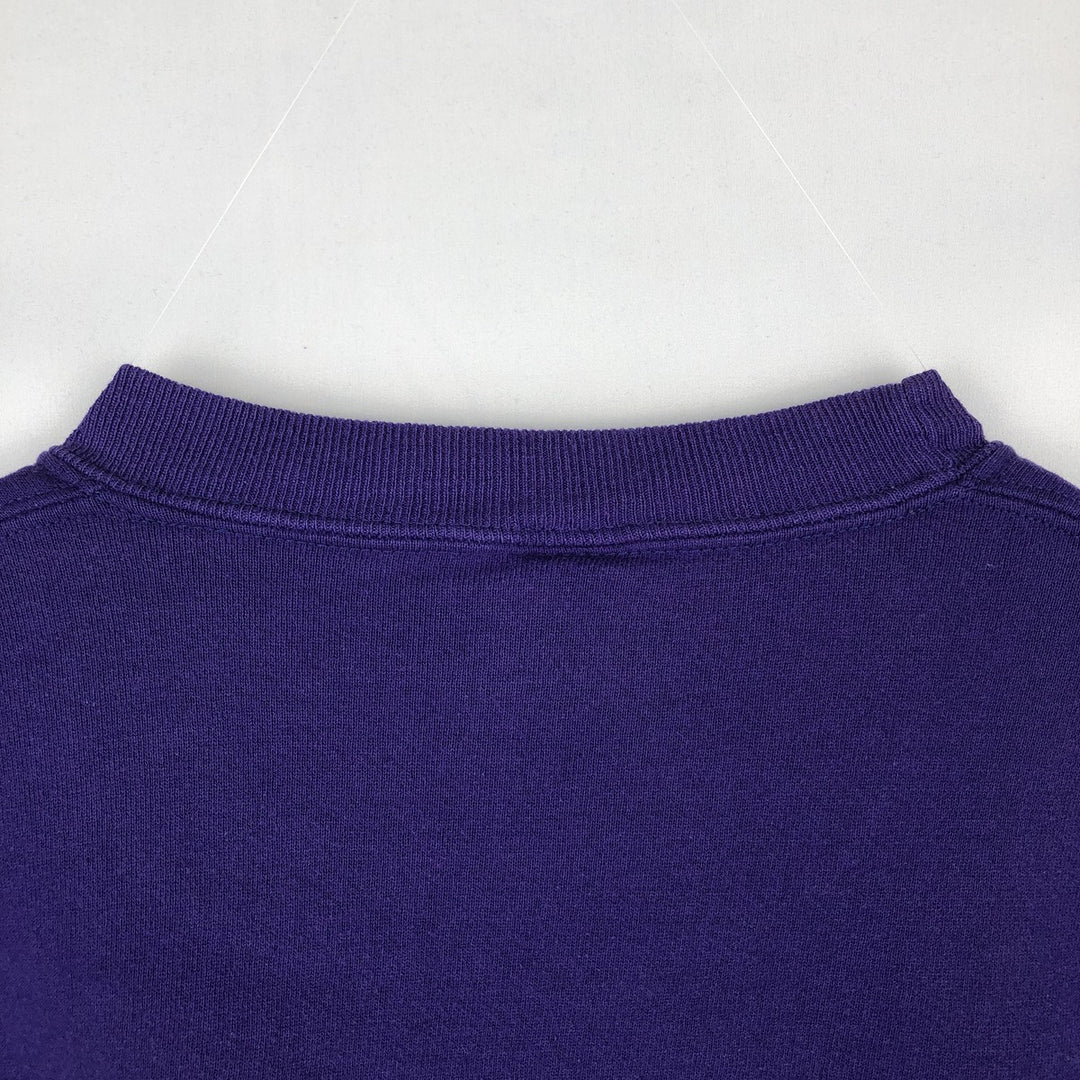 90'S Russell plain blank sweatshirt, sweatshirt, made in USA, men's XXL, vintage cotton purple type Vintage Second Hand