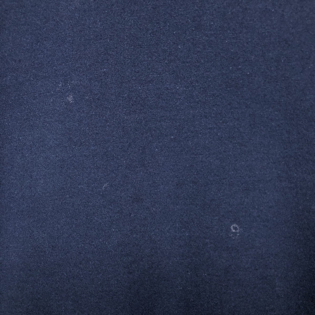 90'S Russell plain blank sweatshirt, sweatshirt, men's XL size, vintage cotton navy blue type Vintage Second Hand