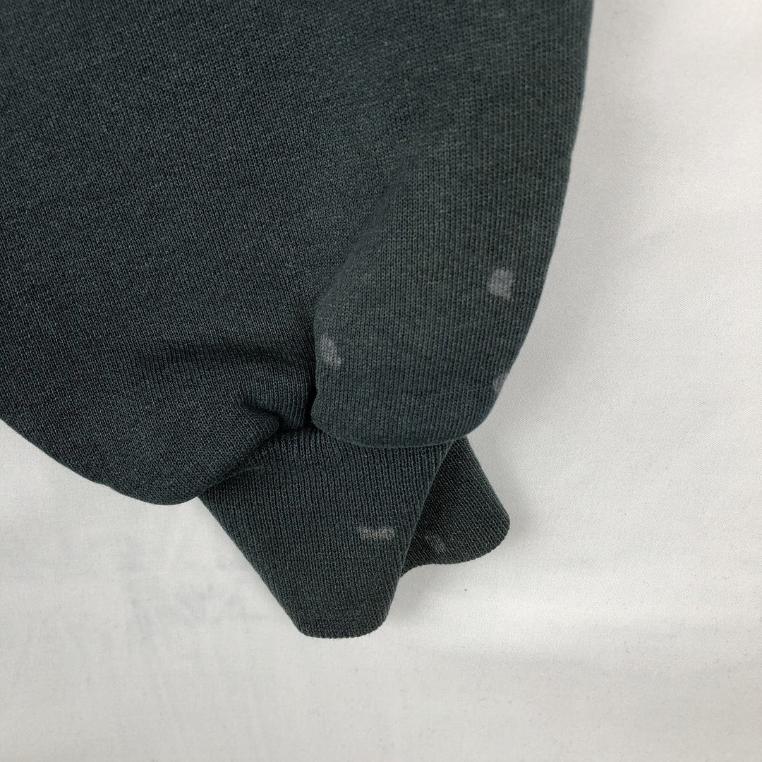 90'S Russell plain blank sweatshirt, sweatshirt, made in USA, men's size L, vintage cotton Green type dark green Vintage Second Hand