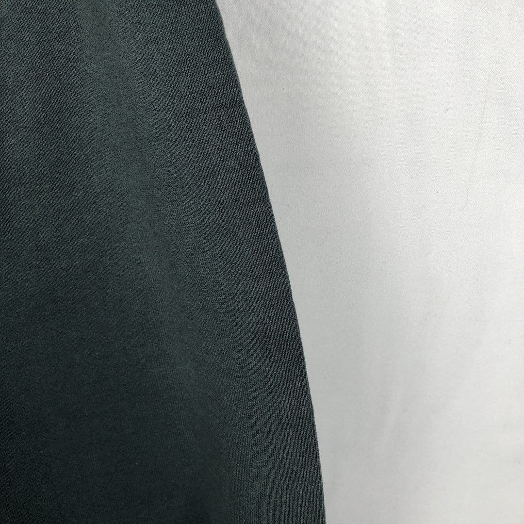 90'S Russell plain blank sweatshirt, sweatshirt, made in USA, men's size L, vintage cotton Green type dark green Vintage Second Hand