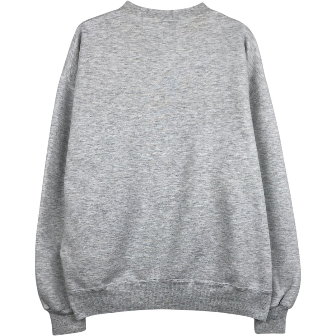 Vintage 90'S Russell ATHLETIC blank sweatshirt, made in the USA, men's size XL. cotton gray type Vintage Second Hand