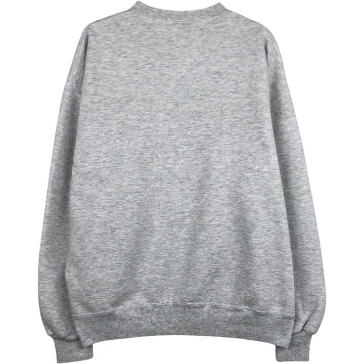 Vintage 90'S Russell ATHLETIC blank sweatshirt, made in the USA, men's size XL. cotton gray type Vintage Second Hand