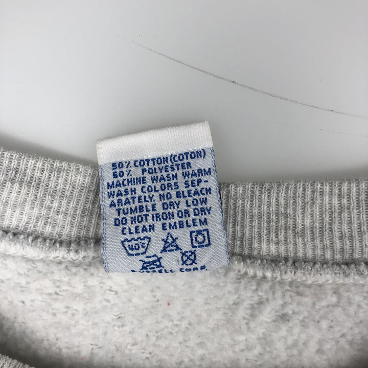 Vintage 90'S Russell ATHLETIC blank sweatshirt, made in the USA, men's size XL. cotton gray type Vintage Second Hand