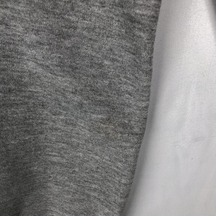 90'S Russell plain blank sweatshirt, sweatshirt, men's size L, vintage polyester gray type Vintage Second Hand