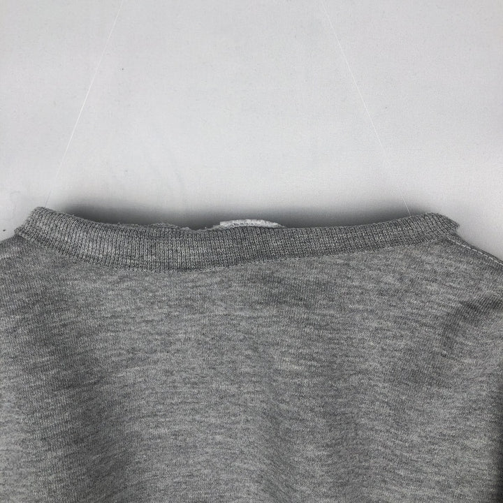 90'S Russell plain blank sweatshirt, sweatshirt, men's size L, vintage polyester gray type Vintage Second Hand