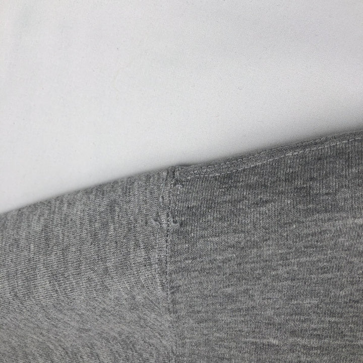 90'S Russell plain blank sweatshirt, sweatshirt, men's size L, vintage polyester gray type Vintage Second Hand