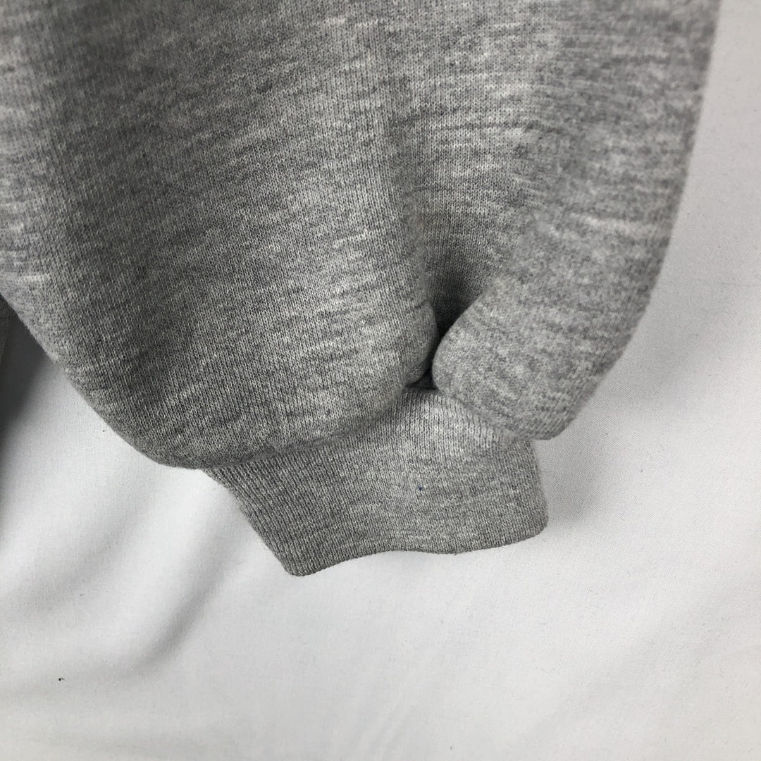 90'S Russell plain blank sweatshirt, sweatshirt, men's size L, vintage polyester gray type Vintage Second Hand
