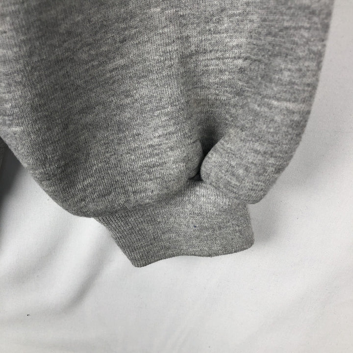 90'S Russell plain blank sweatshirt, sweatshirt, men's size L, vintage polyester gray type Vintage Second Hand