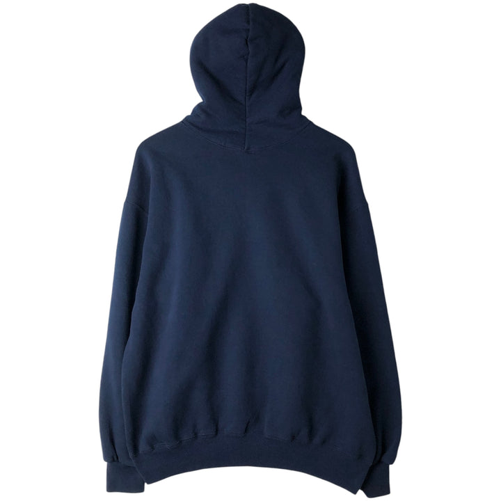 Vintage 90'S Russell pullover sweatshirt, made in the USA, men's size XL cotton navy blue type Vintage Second Hand