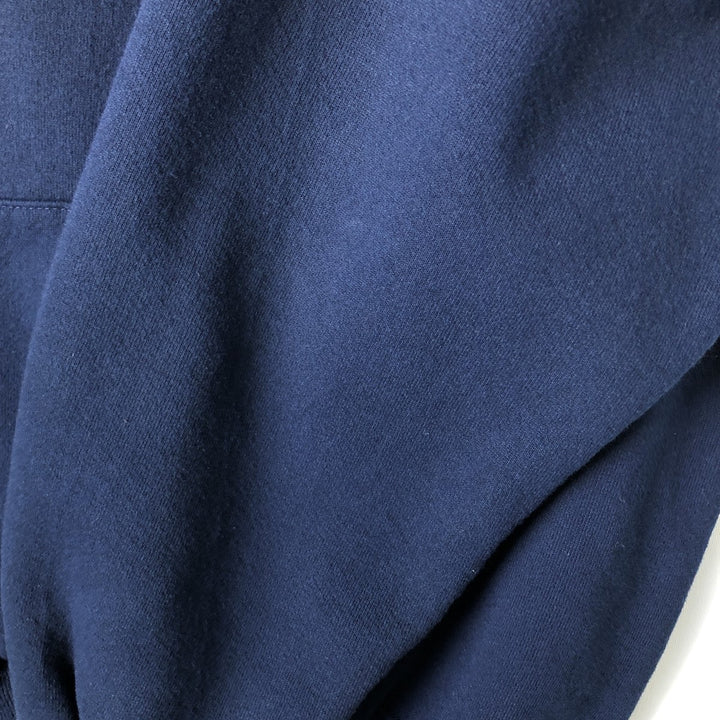 Vintage 90'S Russell pullover sweatshirt, made in the USA, men's size XL cotton navy blue type Vintage Second Hand