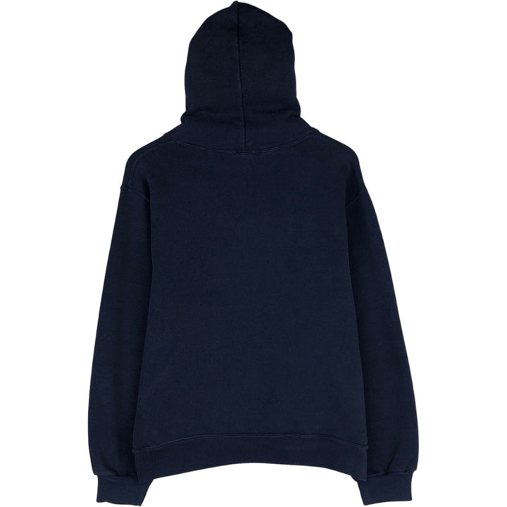 Russell Athletic College Sweatshirt Pullover Hoodie, Men's Size S (approx.) cotton navy blue type Vintage Second Hand
