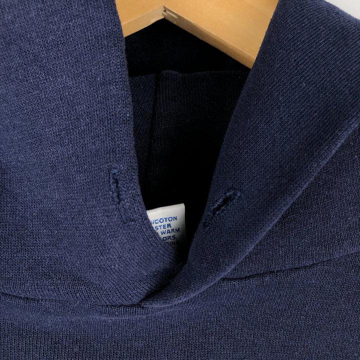 Russell Athletic College Sweatshirt Pullover Hoodie, Men's Size S (approx.) cotton navy blue type Vintage Second Hand