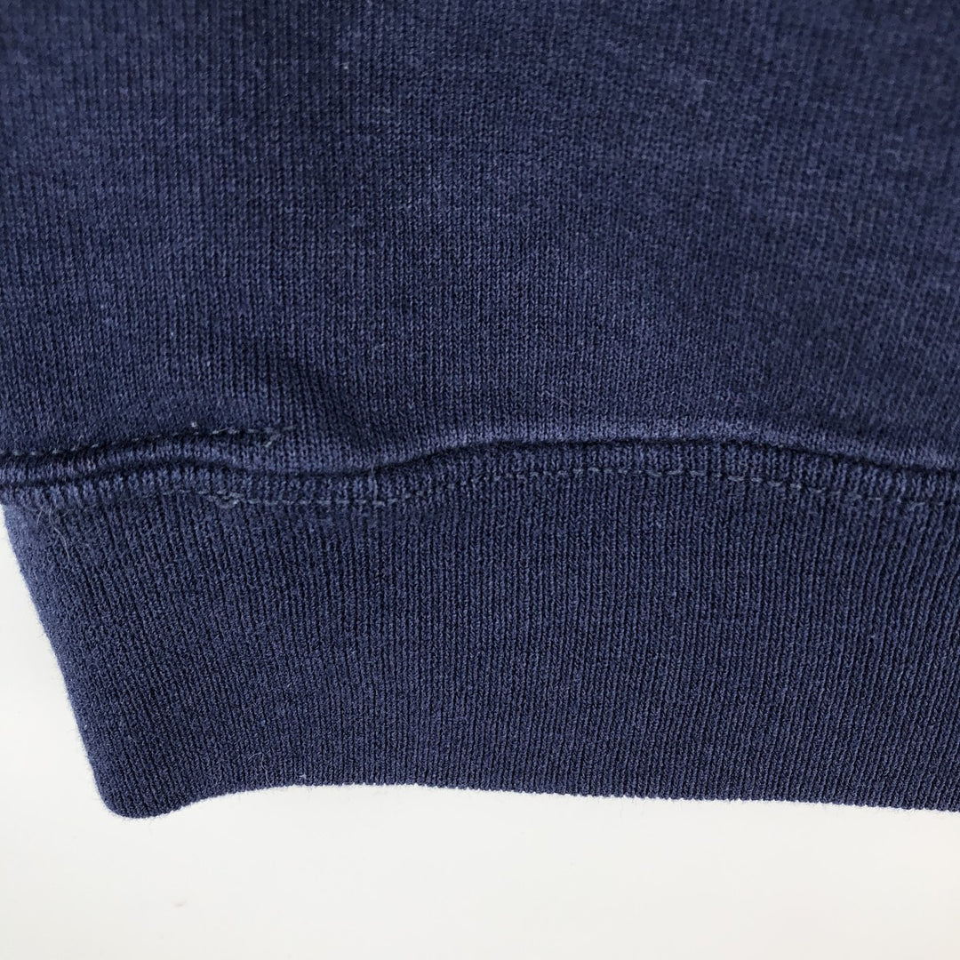 Russell Athletic College Sweatshirt Pullover Hoodie, Men's Size S (approx.) cotton navy blue type Vintage Second Hand