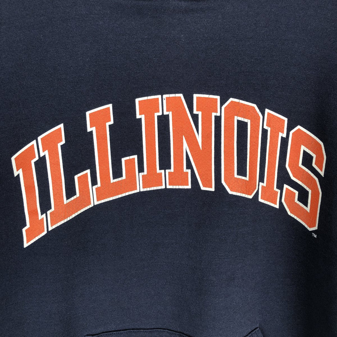 Russell ATHLETIC College Pullover Hoodie, Men's XL cotton navy blue type Vintage Second Hand