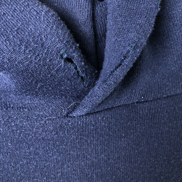 90'S Russell Penn State College Sweatshirt Pullover Hoodie, Made in USA, Men's XXL equivalent, Vintage cotton Navy blue Vintage Second Hand