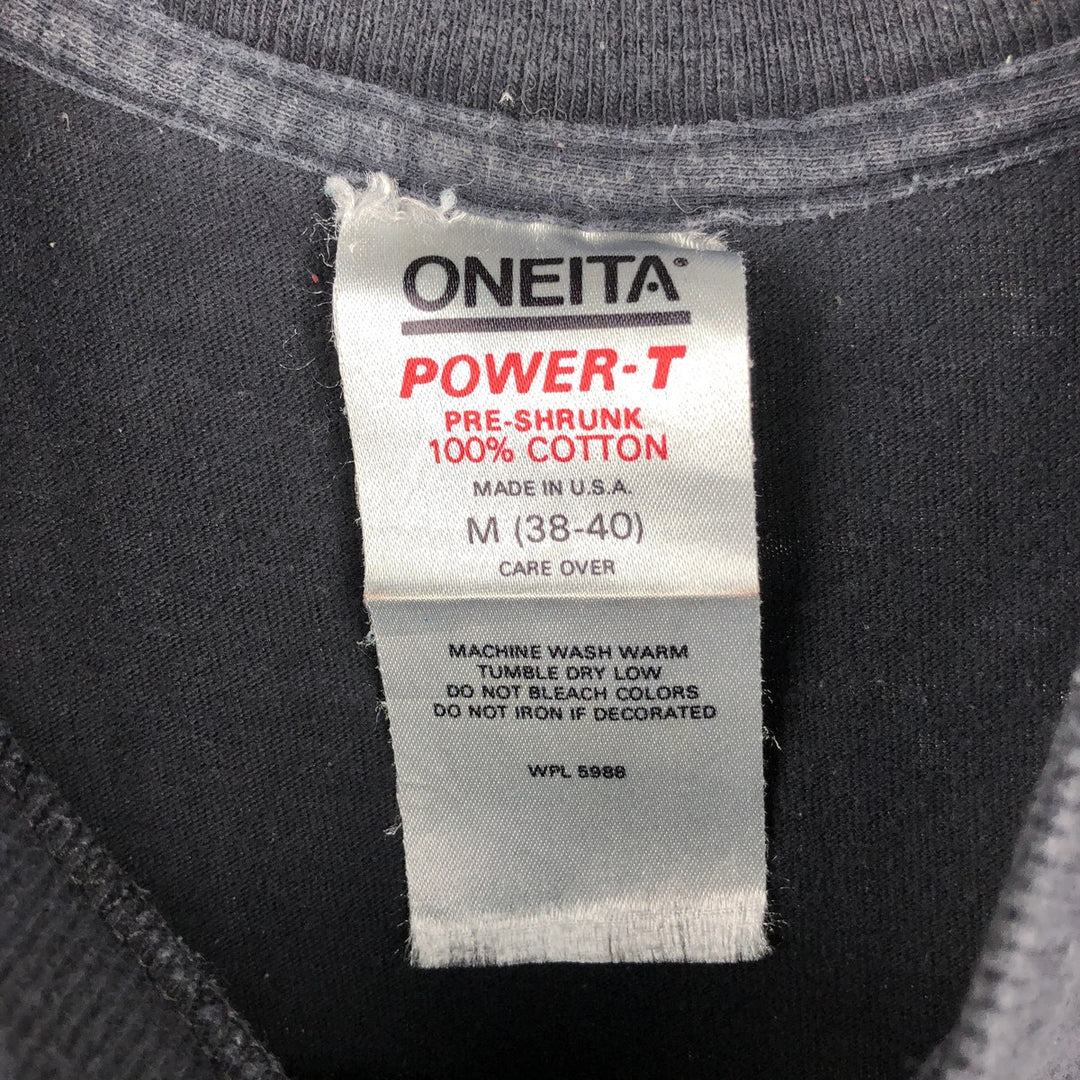 80'S ONEITA ROYAL KAN Advertising T-Shirt, Made in USA, Men's Size M (approx.), Vintage cotton black type Vintage Second Hand