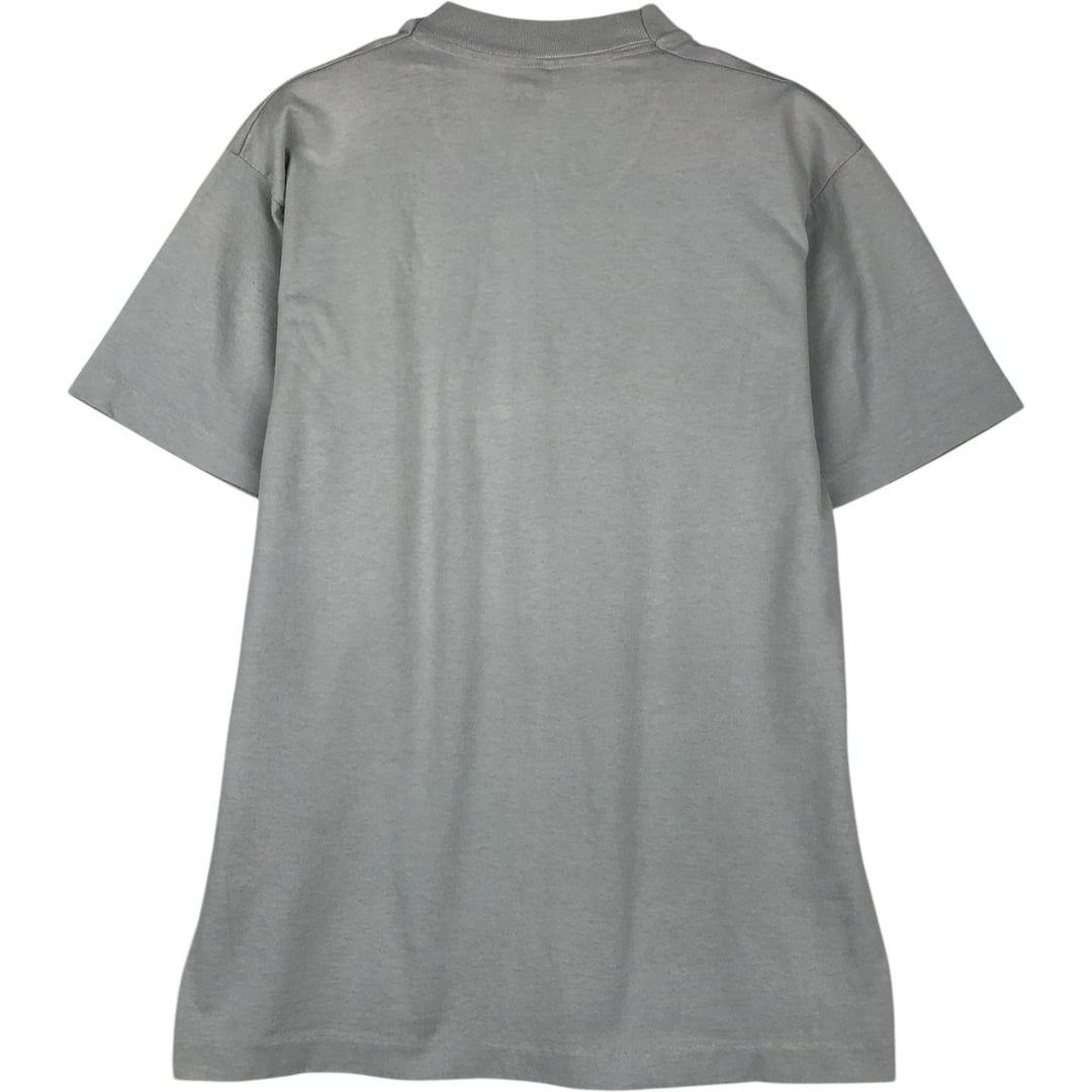 90'S Screen Stars MAPCOM Advertising T-Shirt, Made in USA, Men's Size L (approx.), Vintage cotton gray type Vintage Second Hand