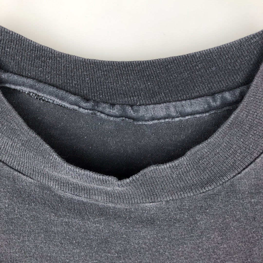 Larry Parker's advertising t-shirt, men's size M equivalent, vintage. unclear black type Vintage Second Hand