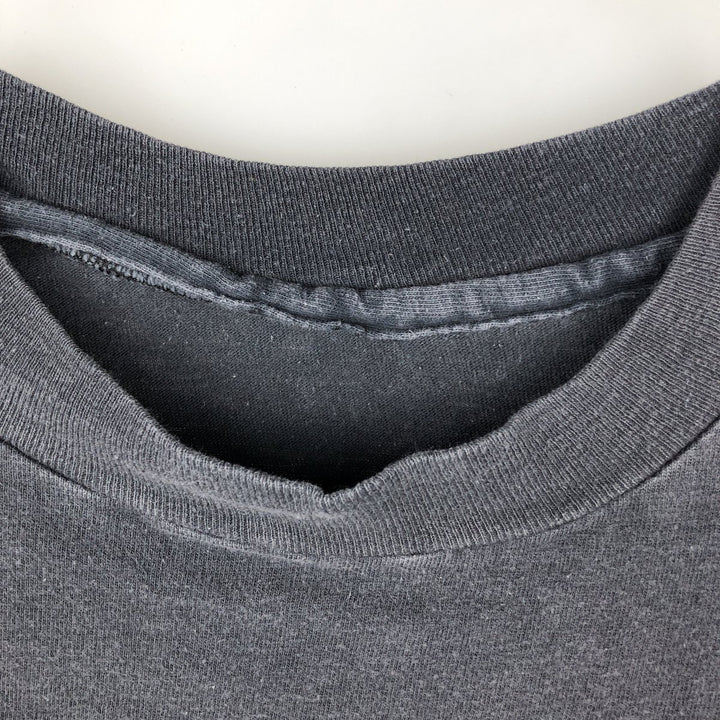 Larry Parker's advertising t-shirt, men's size M equivalent, vintage. unclear black type Vintage Second Hand
