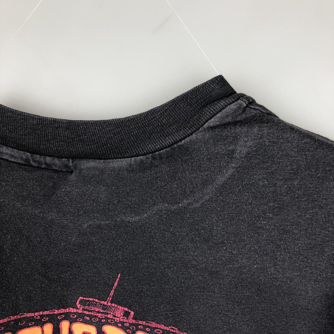 Larry Parker's advertising t-shirt, men's size M equivalent, vintage. unclear black type Vintage Second Hand