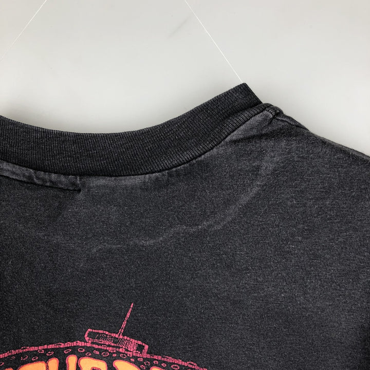 Larry Parker's advertising t-shirt, men's size M equivalent, vintage. unclear black type Vintage Second Hand