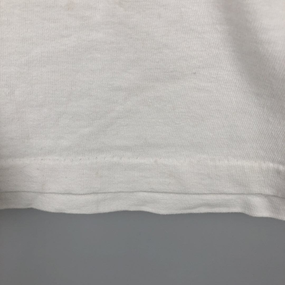 80s-90'S Caribbean Dream Riviera Hotel & Casino Advertising T-Shirt, Men's Size L (Equivalent), Vintage cotton white type Vintage Second Hand
