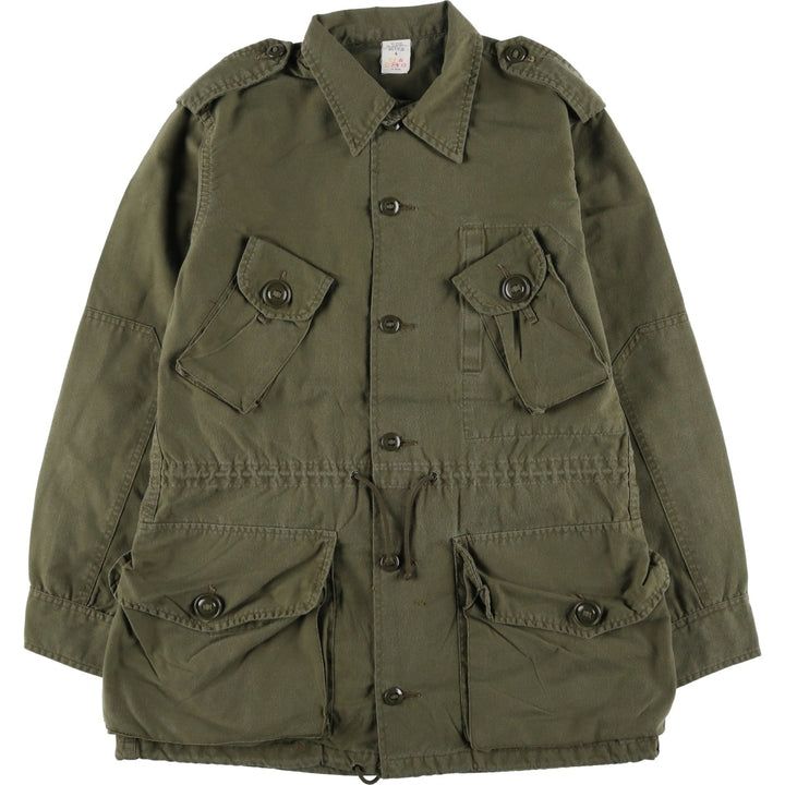 MK2 Canadian Military Combat Jacket, Made in Canada, Size 4 (Equivalent to Men's M) Nylon Khaki type Vintage Second Hand