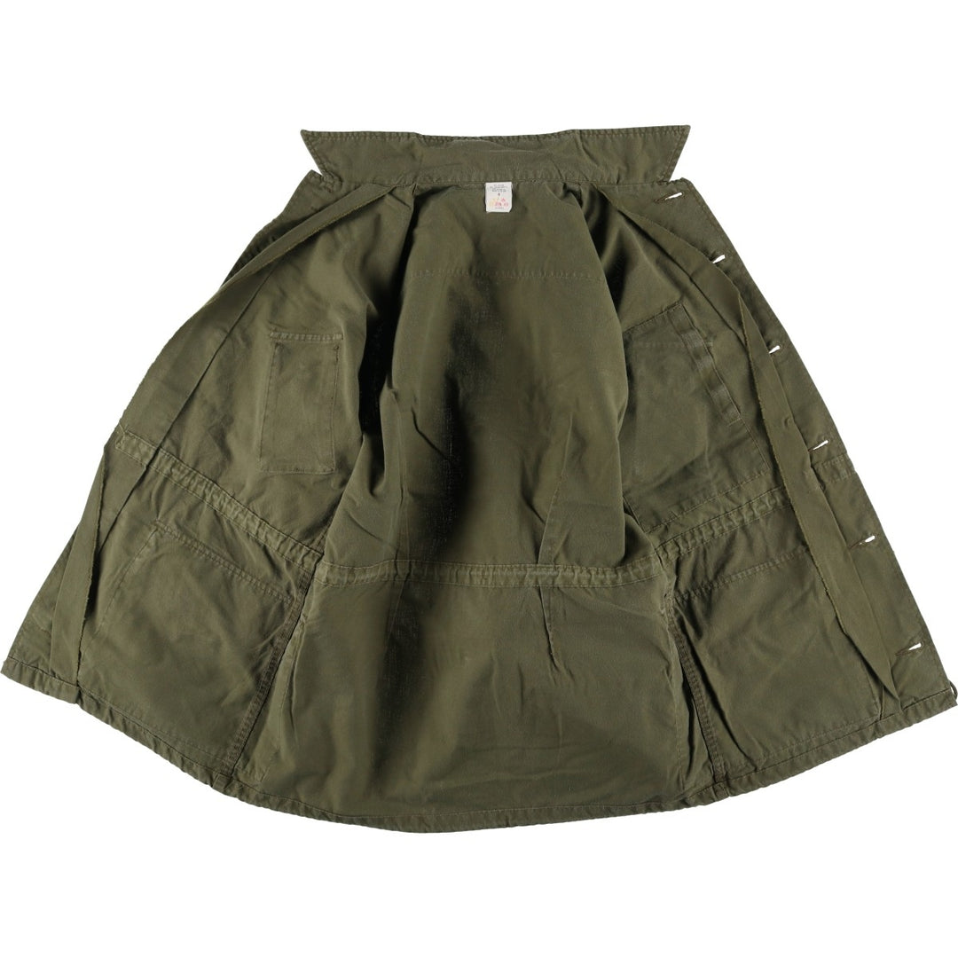 MK2 Canadian Military Combat Jacket, Made in Canada, Size 4 (Equivalent to Men's M) Nylon Khaki type Vintage Second Hand