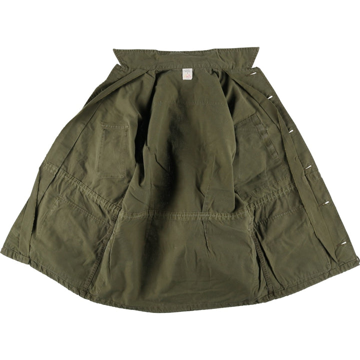 MK2 Canadian Military Combat Jacket, Made in Canada, Size 4 (Equivalent to Men's M) Nylon Khaki type Vintage Second Hand