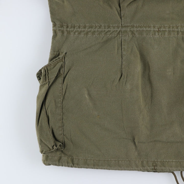 MK2 Canadian Military Combat Jacket, Made in Canada, Size 4 (Equivalent to Men's M) Nylon Khaki type Vintage Second Hand