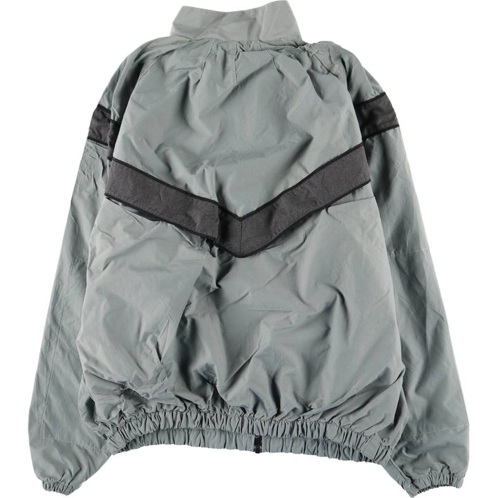 2000'S US Military Issue IPFU Training Jacket, Nylon Jacket, Made in USA, Large-Long (Equivalent to Men's Size L) Nylon gray type Vintage Second Hand