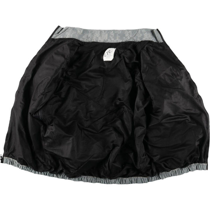 Genuine US Army IPFU Training Jacket, ACU Digital Camo Nylon Jacket, Made in USA, Medium Nylon gray type Vintage Second Hand