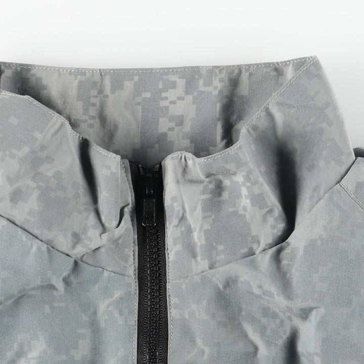 Genuine US Army IPFU Training Jacket, ACU Digital Camo Nylon Jacket, Made in USA, Medium Nylon gray type Vintage Second Hand