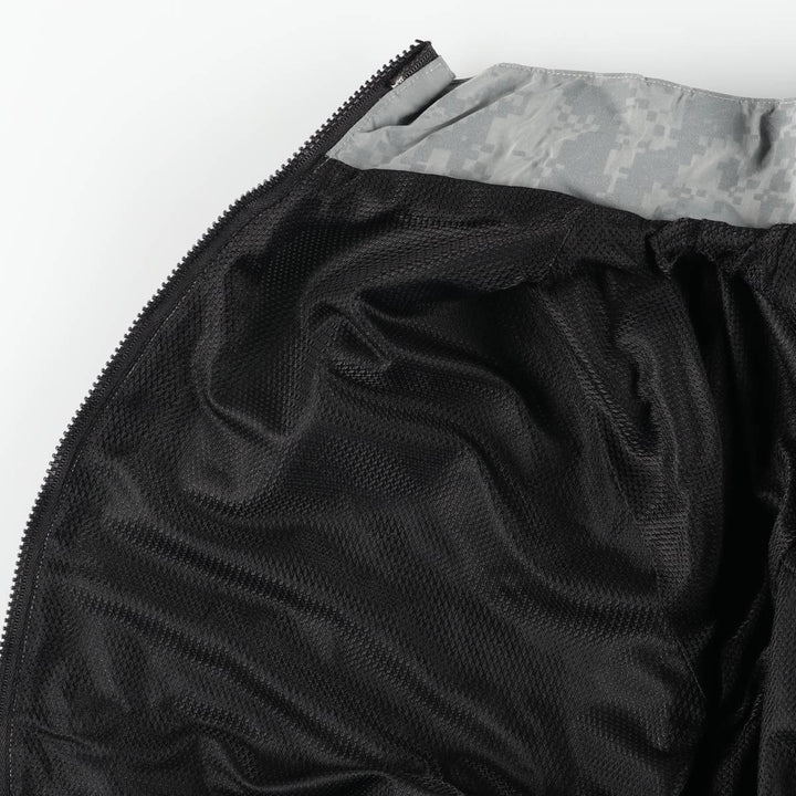 Genuine US Army IPFU Training Jacket, ACU Digital Camo Nylon Jacket, Made in USA, Medium Nylon gray type Vintage Second Hand