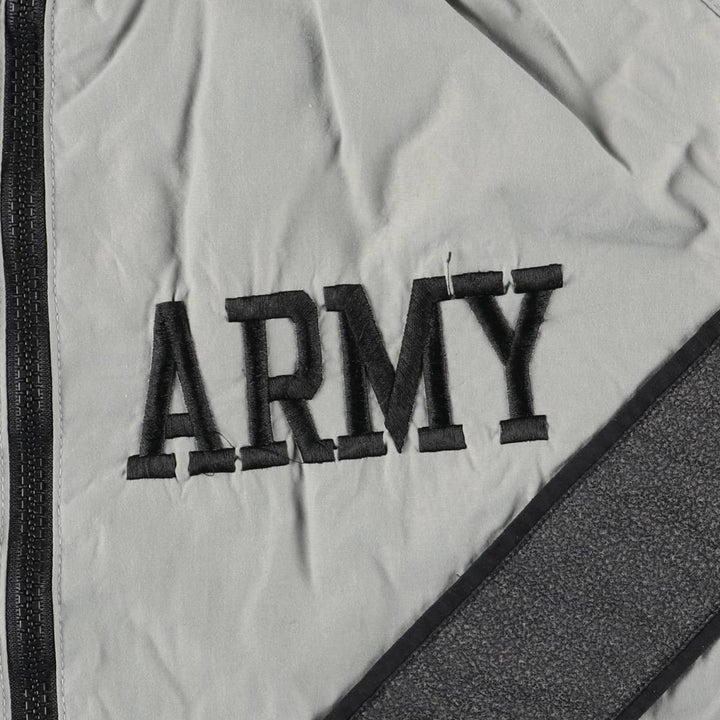 2000'S US Army IPFU Training Jacket, Nylon Jacket, Made in USA, Medium-Regular (Men's M equivalent) Nylon gray type Vintage Second Hand