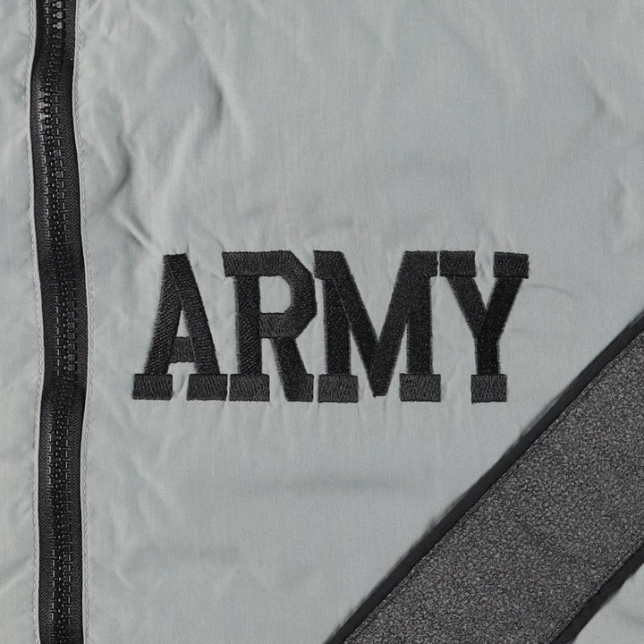 2000'S US Army IPFU Training Jacket, Nylon Jacket, Made in USA, Medium-Long (Men's Size M equivalent) Nylon gray type Vintage Second Hand