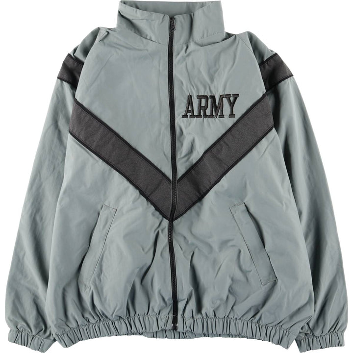 Authentic US Army IPFU training jacket from the 2000s, made in the USA, size LARGE-REGULAR, men's size L. Nylon gray type Vintage Second Hand