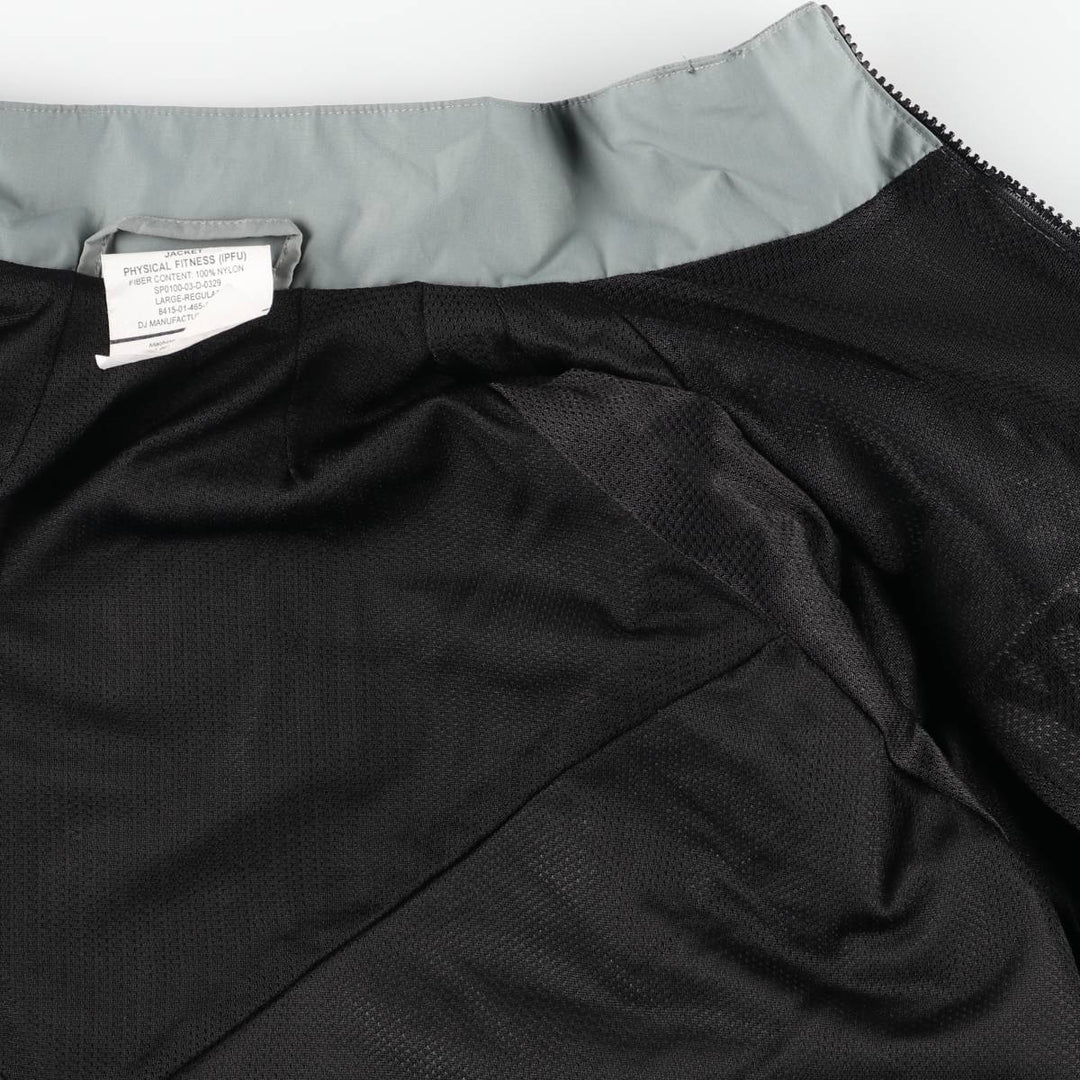 Authentic US Army IPFU training jacket from the 2000s, made in the USA, size LARGE-REGULAR, men's size L. Nylon gray type Vintage Second Hand