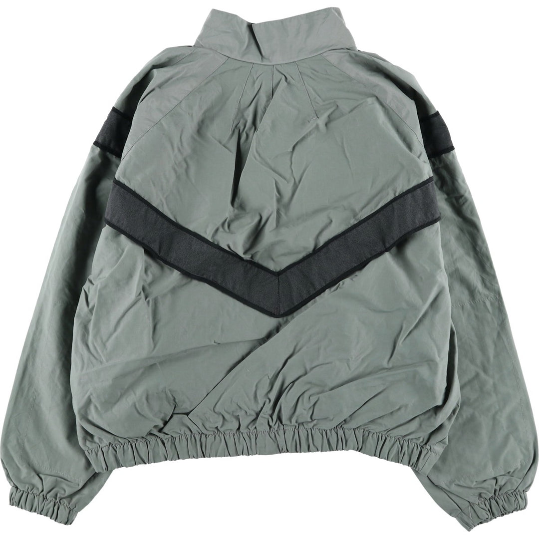 1990'S US Army IPFU Training Jacket, Nylon Jacket, Made in USA, Medium Short (Men's M equivalent) Nylon gray type Vintage Second Hand