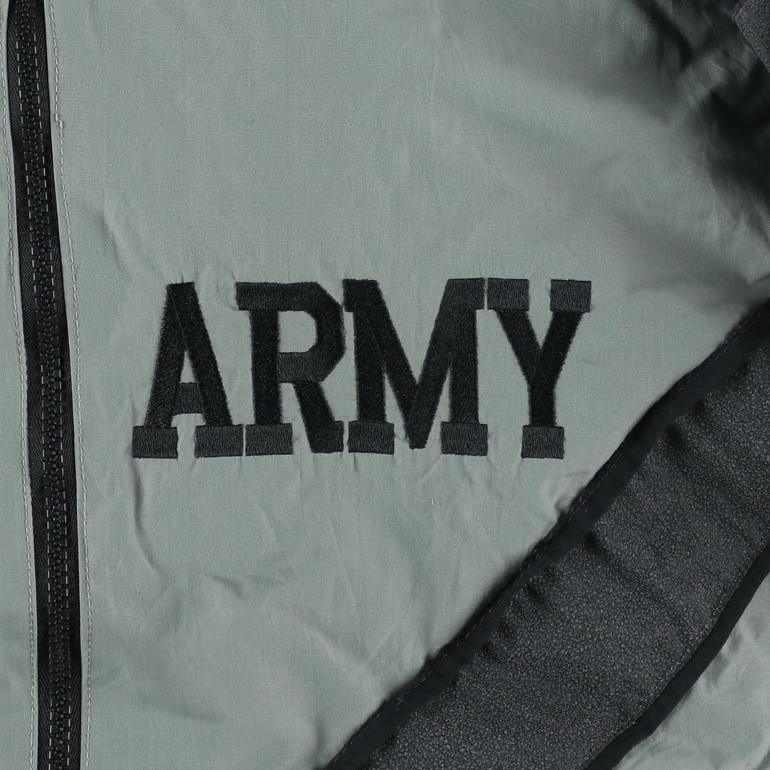 1990'S US Army IPFU Training Jacket, Nylon Jacket, Made in USA, Medium Short (Men's M equivalent) Nylon gray type Vintage Second Hand
