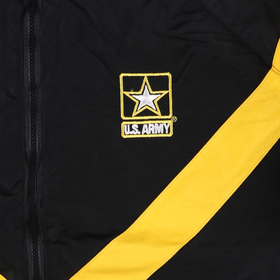 Genuine US Army APFU Training Jacket, Nylon Jacket, Made in USA, Medium Regular (equivalent to Men's M) Nylon black type Vintage Second Hand