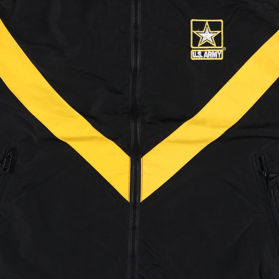 Genuine US Army APFU Training Jacket, Nylon Jacket, Made in USA, Medium Regular (equivalent to Men's M) Nylon black type Vintage Second Hand