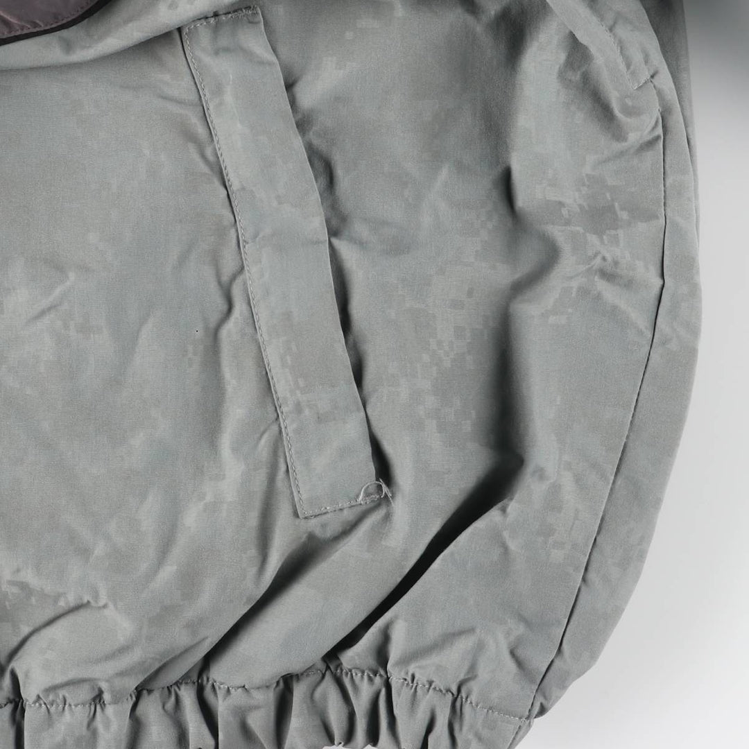 US Army Training Jacket, Camouflage Pattern ACU Digital Camo Nylon Jacket, Men's Size XL unclear gray type Vintage Second Hand