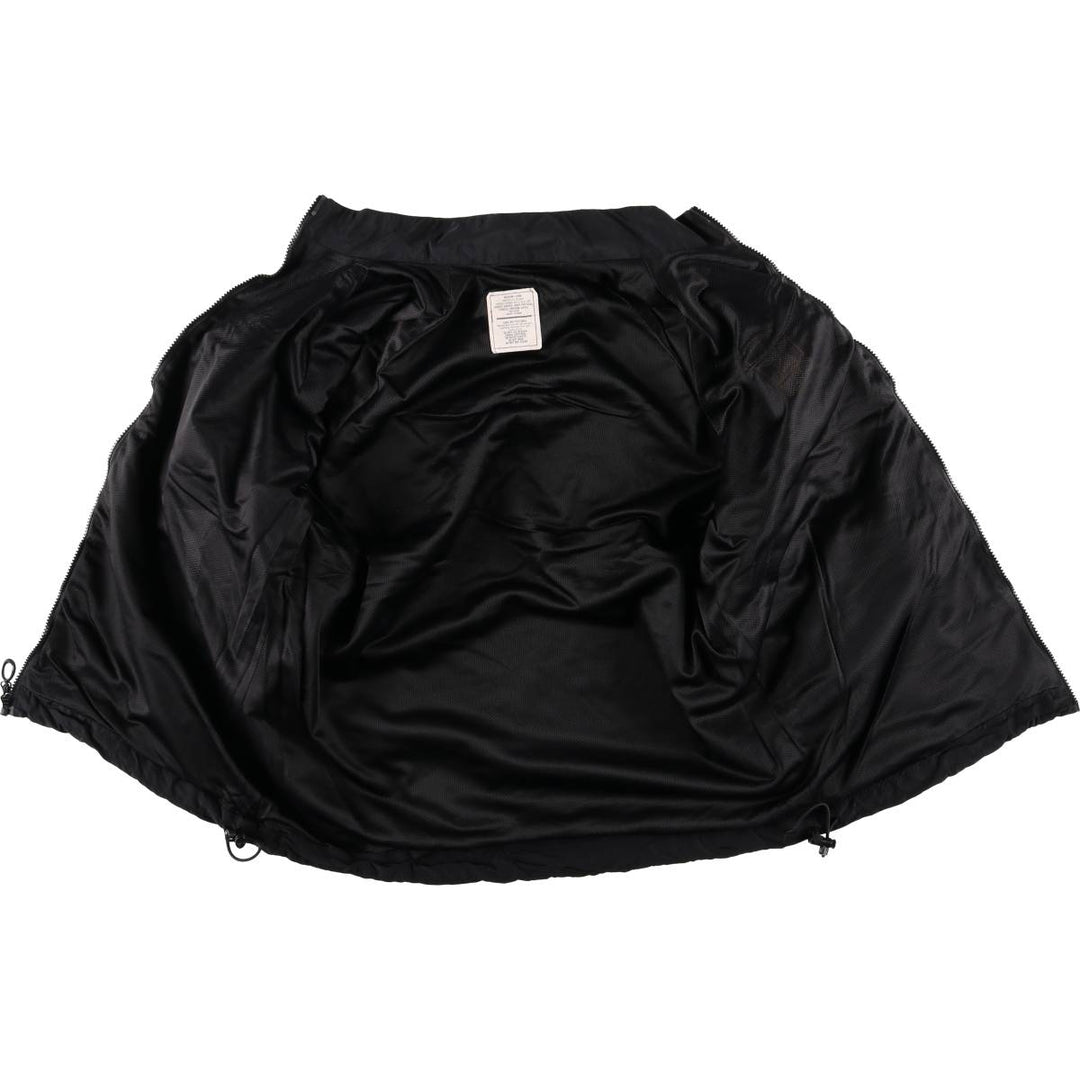 Genuine US Army APFU Training Jacket, Nylon Jacket, Made in USA, Medium Long (Men's Size M) Nylon black type Vintage Second Hand