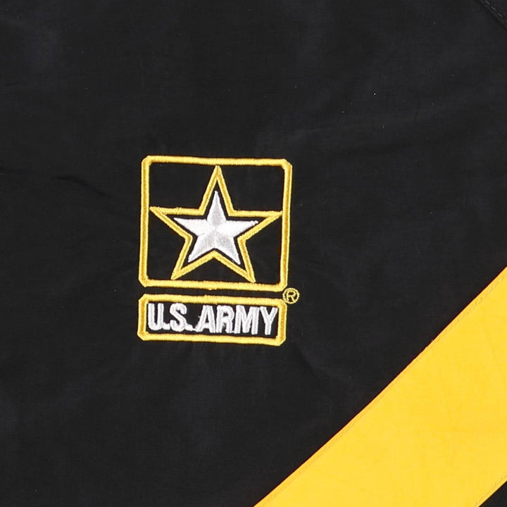 Genuine US Army APFU Training Jacket, Nylon Jacket, Made in USA, Medium Long (Men's Size M) Nylon black type Vintage Second Hand