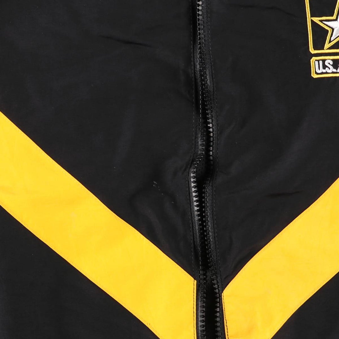 Genuine US Army APFU Training Jacket, Nylon Jacket, Made in USA, Medium Long (Men's Size M) Nylon black type Vintage Second Hand