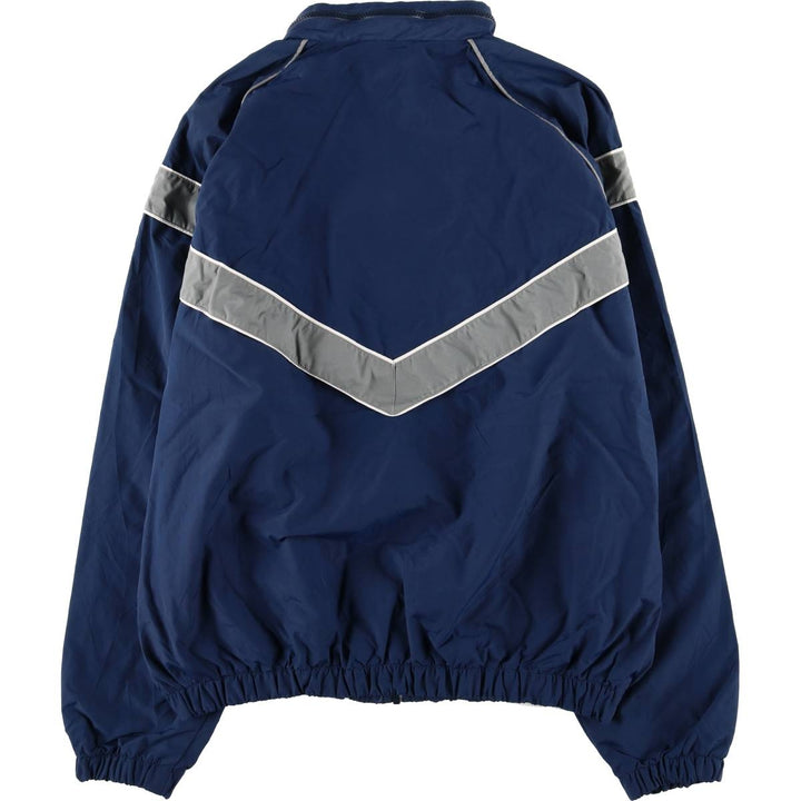 2000'S US Military Issue USAF PTU Training Jacket, Nylon Jacket, Made in USA, X-LARGE REGULAR (Equivalent to Men's XL) Nylon navy blue type Vintage Second Hand