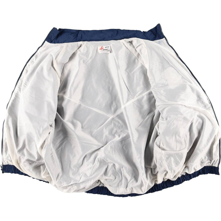 2000'S US Military Issue USAF PTU Training Jacket, Nylon Jacket, Made in USA, X-LARGE REGULAR (Equivalent to Men's XL) Nylon navy blue type Vintage Second Hand