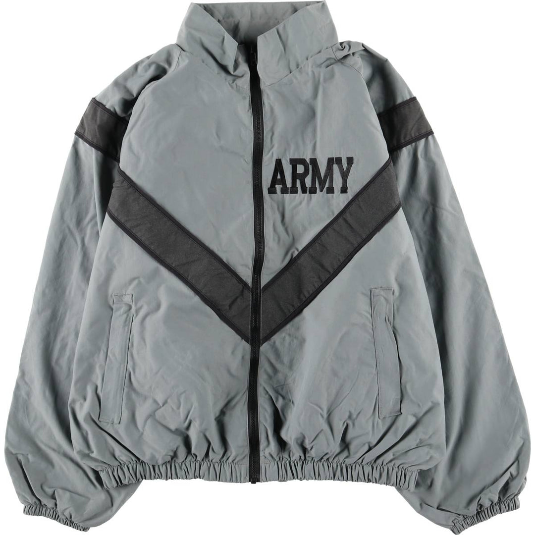 1990'S US Army IPFU Training Jacket, Nylon Jacket, Made in USA, Small-Regular (equivalent to Men's Size S) Nylon gray type Vintage Second Hand